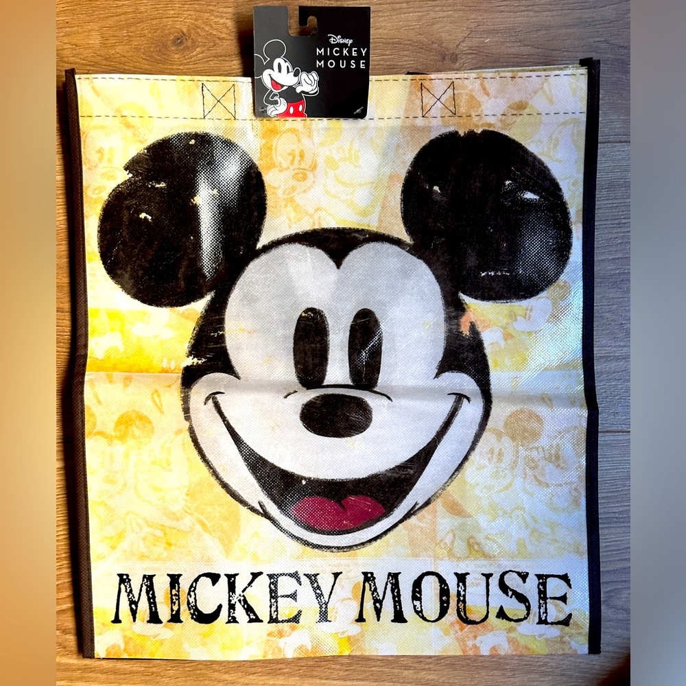 NWT Disney 💯 Anniversary Reusable Bags / Totes • 2 Available! Fun Book Bags!
